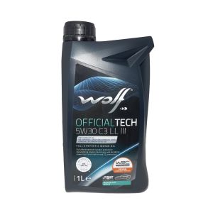 WOLF 5W30 Fully Synthetic Engine Oil (5L) Made in Belgium - With Mercedes / Volkswagen / Audi / Porsche Official Approval