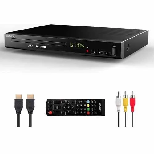 Lonpoo LP-100 HD Blu-Ray Disc Player WITH 1 YEAR WARRANTY | Lazada