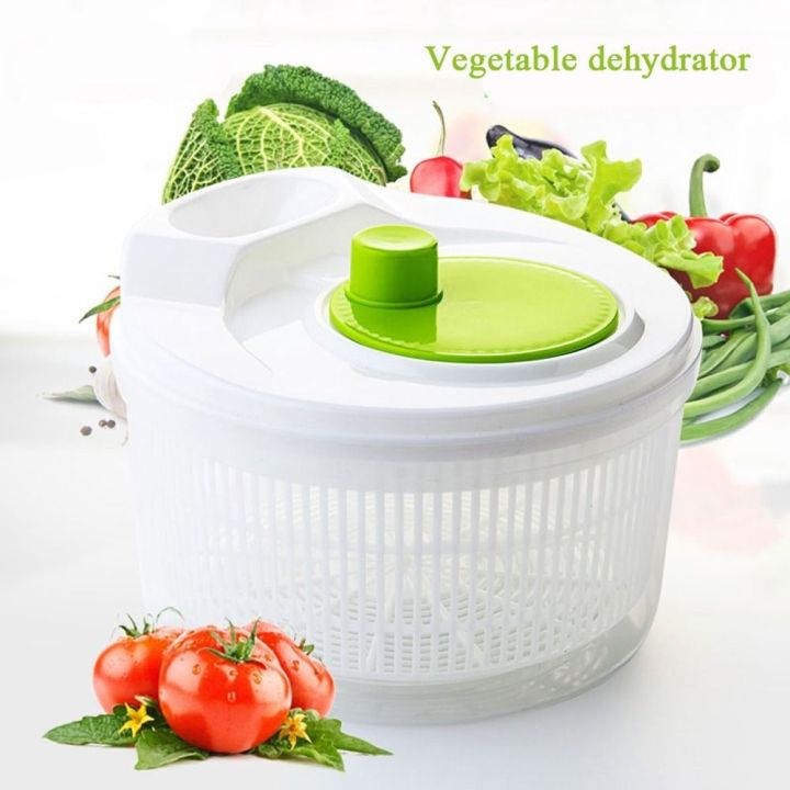 HJKL Useful Large Capacity Drain Dehydrator Storage Rack Washing Salad ...