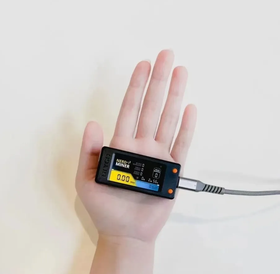 offical NerdMiner V2 78KHS T-display s3 Bitcoin Solo Lottery Miner 78KH/s  Hashrate Nerd Miner Mini BTC lottery machine | Lazada