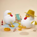Cute Kids Happy Duck Night Light USB Rechargeable Lamp Silicone Pating Lamp Color Changing for Baby Bedside Room Home Decor Gift duck night lamp. 