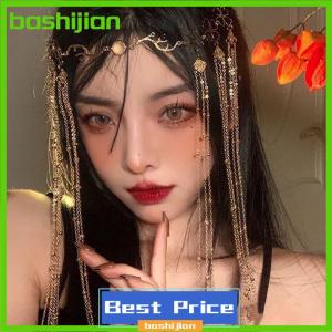 bashijian เครื่องประดับผมแฟชั่นวินเทจเครื่องประดับผมสไตล์จีนพู่ยาวประดับสำหรับตกแต่งหัวกิ๊บติดผมย้อนยุคเครื่องประดับผมเจ้าสาวของผู้หญิง