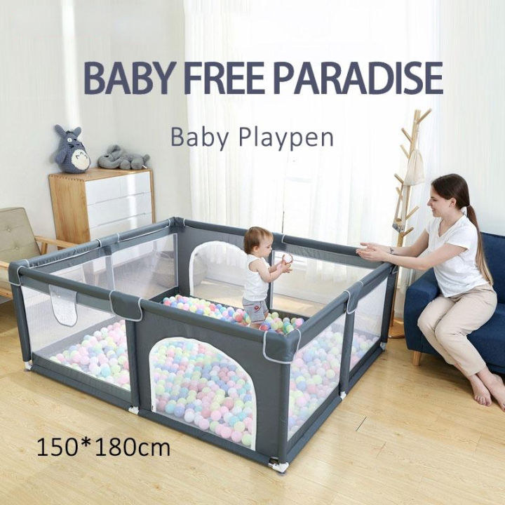 babysafetyAdjustable Height BabyFenceDoubleLock pagarkatil babysafety ...