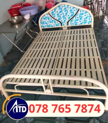 Giường sắt giá rẻ cao cấp lắp ráp sơn tĩnh điện 80cmx2m1mx2m1m2x2m đến 1m8 dài 2m HCMBDĐN
