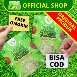 OFFICIAL - ASLI ORI 100% Nutriflakes Sereal Umbi Garut Solusi Penderita Asam Lambung Maag Kronis Gerd 1 Box