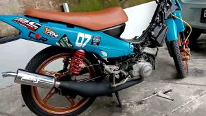 Knalpot Fiz R F1 Force1 Ahm Standar Racing Dop Garing