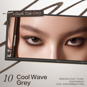 INSBAHA Multi-Use Gel Eyeliner Waterproof & Sweatproof Liquid Eyeliner Smudge-Proof Eyeliner Pink Lip Liner 130mg