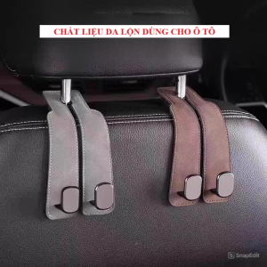 MÓC TREO ĐÔI DA LỘN Ô TÔ CAO CẤP