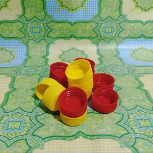 Tutup Luar Botol Bening / Coklat Kratingdeng Drat Dumex Pet SATUAN BERBAGAI WARNA