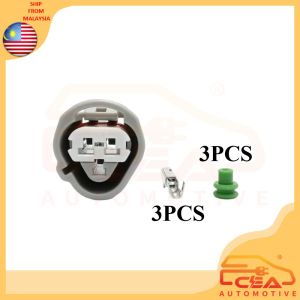 3PIN 1PCS PERODUA VIVA KELISA KENARI MYVI KEMBARA HONDA COOLANT THERMO FAN SWITCH SOCKET