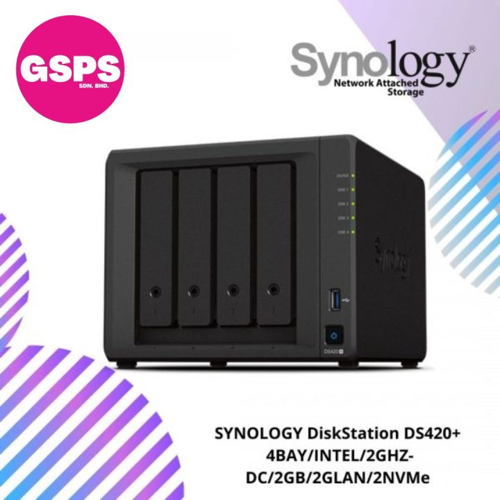 Synology Diskstation Ds Bay Intel Ghz Dc Gb Glan Nvme Lazada