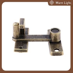 Warm Light 1 PC sliding window door LOCK มือจับโลหะประตูสลักโซ่สีบรอนซ์สลัก