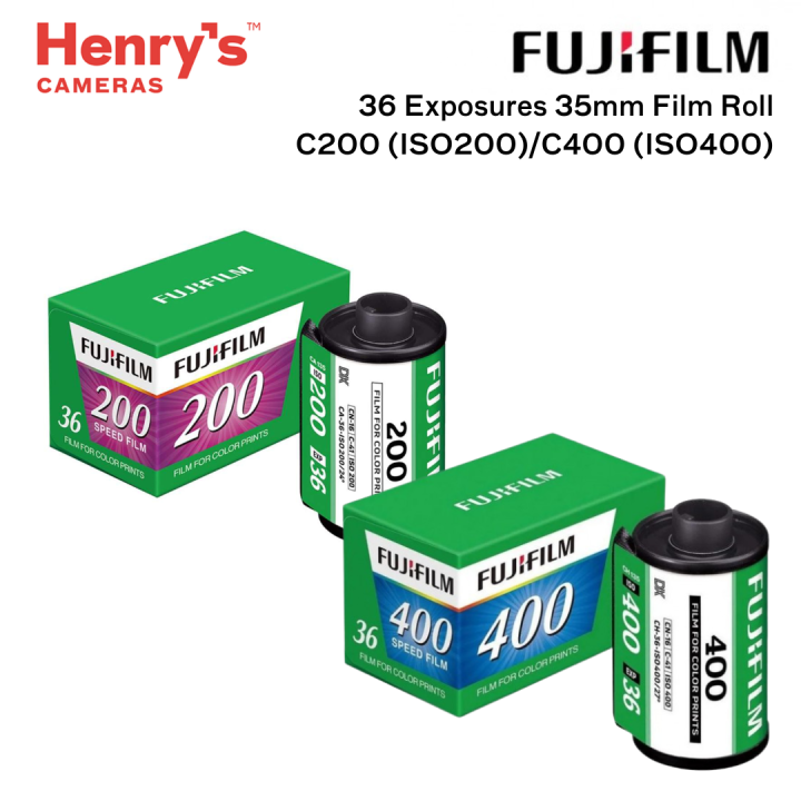 Film Henry Camera Photo FUJIFILM C200 COLOR NEGATIVE FILM ROLL ISO