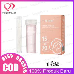 Piercing Stick Earring Benang 100mm Pembersih Telinga 1 Bottle 60pc
