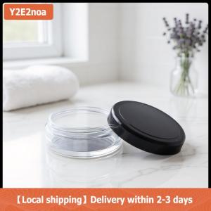 【Local shipping】 5g Portable Plastic Powder Box Empty Loose Powder Pot With Sieve Powder Puff Cosmetic Sifter Loose Jar Travel Makeup Container