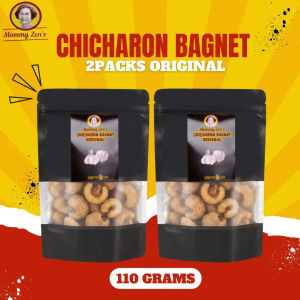 Mommy Zens Chicharon Bagnet Duo Pack Bundle 110g (2 Packs) Snack