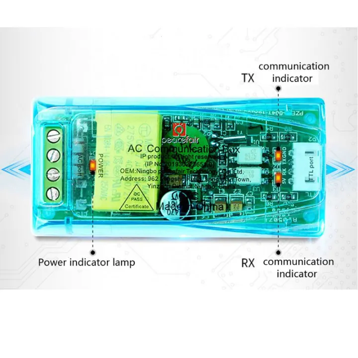 PZEM-004T 3.0 Version Communication Module TTL Modbus-RTU AC Single ...