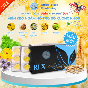 RLX APLGO Viên Ngậm Tế Bào Gốc – Hộp 30 Viên Giảm Stress Giúp Ngủ Ngon
