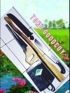 Cangkul Bendo Gergaji Gagang Cangkul ( Paket isi 4 pc)