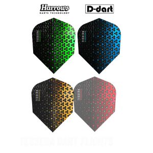 Harrows Dart Flights - TESSERA 100 Micron Darts flight 3Pcs/pack (SAYAP ARROW)