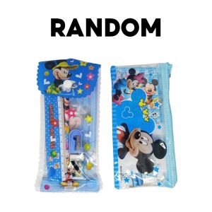 Bayar Di Tempat - Alat Tulis Kartun Lucu Set 6in1 / Stationery Study Set Murah Karakter