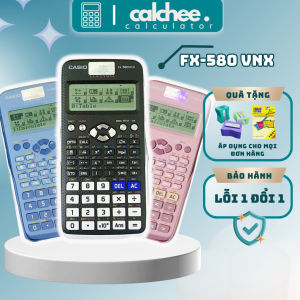 Máy Tính Casio FX-580VN X Dành Cho Học Sinh Cấp 2 Cấp 3 .Máy Tính Casio FX 580VN X . Màn hình LCD Độ Phân Giải Cao Nâng Cấp Chức Năng Giải Toán Tích Hợp