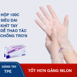 Găng tay Victoria Bay TPE cực dai khít tay vệ sinh nhà cửa