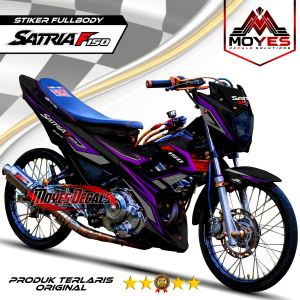 Stiker Fullbody Decal Satria FU 150 Facelift Motif Racing 2 MYS854