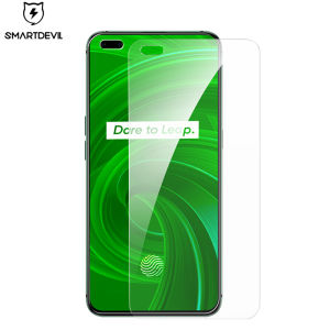 SmartDevil tempered glass film For oppo realme X50 x50pro x50m Non-full coverage mobile phone screen protector film Anti-bluelight anti-fingerprint