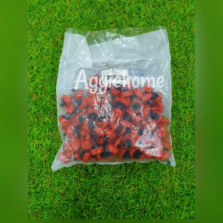 NETAFIM หัวน้ำหยด PCJ 2 ลิตรต่อชม. สีแดง