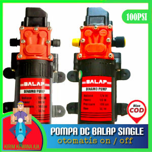 Pompa DC Pendorong Air Pompa Booster Mutifungsi - Balap Pump 100PSI Otomatis on off
