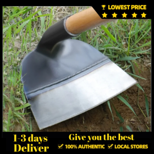 All Steel Hoe Garden Manganese Steel Plate Hoe New Eco Garden Garden Hollow Hoe Tool Steel Hardened Gardening Shovel Weeding Rake Digging Hoeing Vegetable Planting Loosening Tools Durable Hand-held