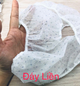 Combo 10 Gói Quần Lót Giấy Happy Days Xanh 1 gói 5 chiếc (MSP: Đáy Liền - 1lớp đáy Đáy Cotton - 2lớp đáy Lưng Ren - 2lớp đáy)