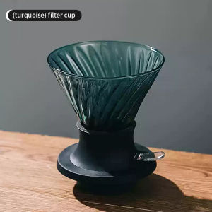 Bincoo phin pha cà phê xanh đặt máy pha cà phê cốc thông minh tay phin cà phê cốc thủy tinh nhỏ giọt cà phê chia sẻ nồi Lọc nhà