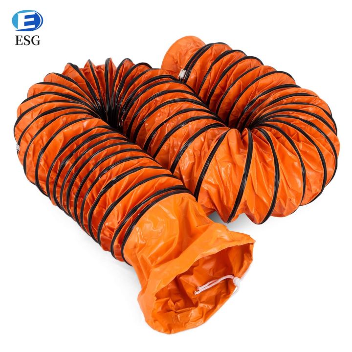 4x 33ft Flexible Ducting Hose Kit With Clamps – For Inline Fan, Blower, Exhaust & Filter Setup