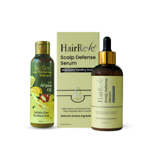 HairReve Sulfate-Free SHAMPOO & SCALP DEFENSE Serum Bundle