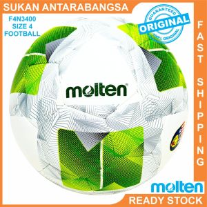 Molten F4N3400 | F5N3400 Match Ball Football Soccer Ball Official MSSM Match Ball Bolasepak