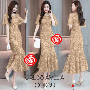 JMV-DRESS AMELIA BROKAT MERMAID UKR MLXL (LD 96-110CM)