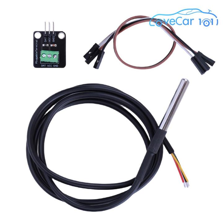 DS18B20 Terminal Adapter Module Plugable Terminal Adapter Temperature ...