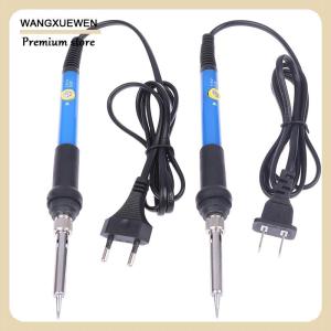 [COD] Adjustable Temperature Electric Soldering Iron V V 60W 80W Welding Solder Heating Nib Repair Tool