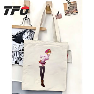 TFO Tote Bag One Piece the Straw Hat Pirates Monkey D. Luffy Versatile Ideal for College School