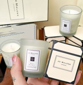 【100%Originals】3pcs J’ Malone Aromatherapy Candle Indoor Smokeless perfume Fragrance Candle Cup Lasting Fragrance