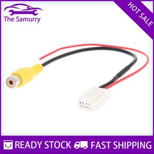 Samurry ✨Hot Sale✨ Innovative And Practical 4 Pin For Toyota Car Male Connector Radio Cable Adapter Back Up Reverse Camera Input Plug