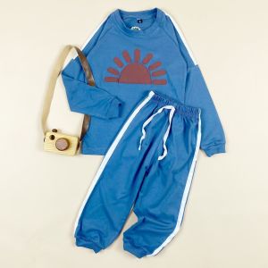 Setelan Baju Anak Lengan Panjang - Long Sleeves Sweater 2-8 Tahun Pineapple Kids