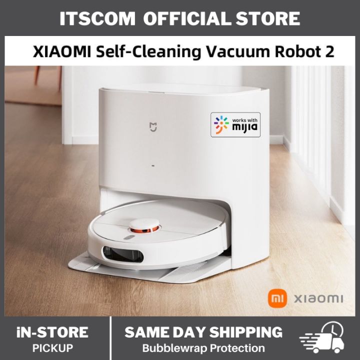 Xiaomi Mijia Self Cleaning Vacuum Robot Mop 2 Smart Robot Vacuum ...