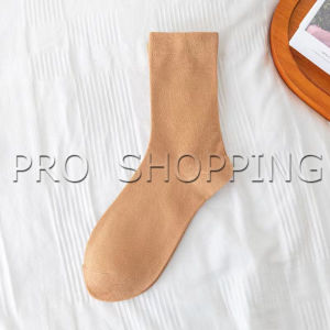 Pro ถุงเท้าผ้าฝ้าย ใส่เล่นกีฬา ผ้ายืดหยุ่น สบาย ระบายอากาศ Women socks