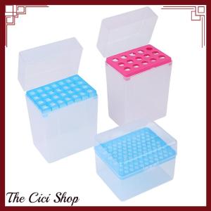 [The Cici Shop] 10ul 200ul 1ml 5ml 10ml Plastic Laboratory Pipettor Tip Box For Experiment Pipette Tip Holder Box Micropipette Plastic Box