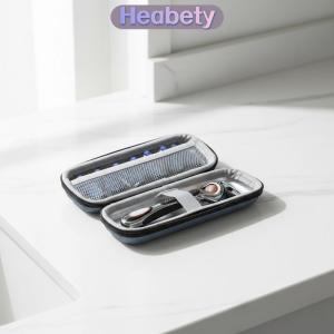 Heabety Electric Razor Case Travel Organizer with Zipper Multifunctional Storage Bag Shockproof for Men