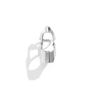 YOCKY Personality Cool Alloy Comics Cosplay Accessories Geometry Jewelry Gift Knuckle Rings Korean Style Rings Armor Joint Rings Female Finger Rings