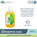 Dettol Antiseptik 95 ML - Sabun Cair Antiseptik. 